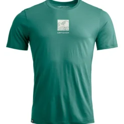 120 Cool Tec Abstract T-Shirt - Merino shirt