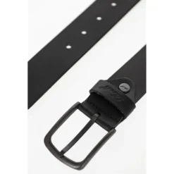 All Black Buckle Belt - Belt