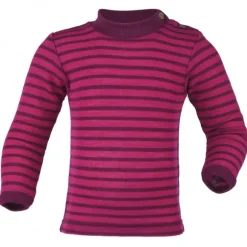 Baby L/S Striped Shirt - Merino base layer