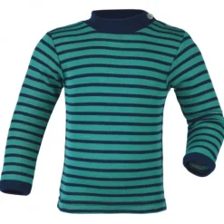 Baby L/S Striped Shirt - Merino base layer