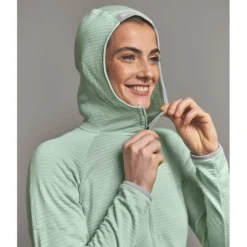 Women's Fleece Light Grid Hoody - Fleece jacket
